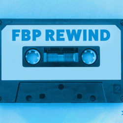An image of a cassette and the title of Jenna Arend's episode on the Food Blogger Pro Podcast, 'FBP Rewind.'