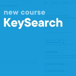 Course image with blue background and course name on front