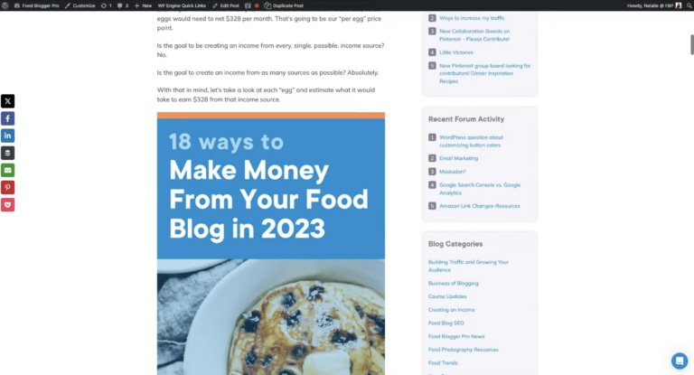 Thumbnail for monetizing your blog with a full-time job